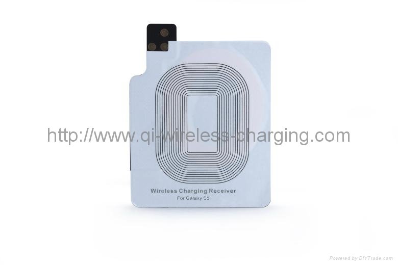  For Samsung Galaxy S5 Wireless Charger Receiver RS5 White 3