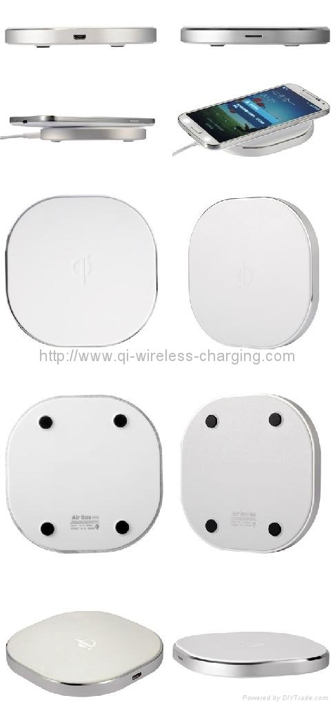 QI Galaxy Note2 Wireless Chargers Charging Transmitter Pad T4 3