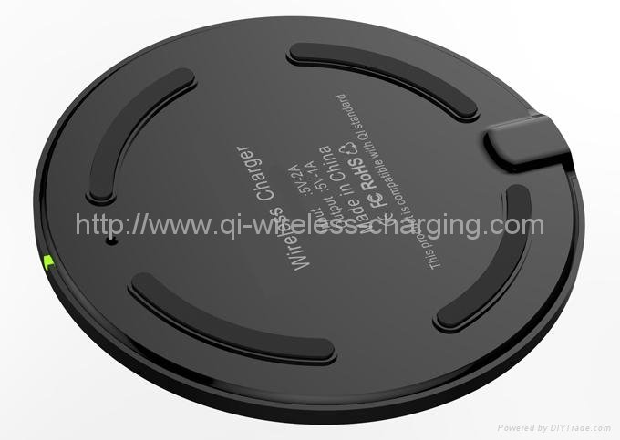 QI Iphone 5 Wireless Chargers Charging Transmitter Pad T8 4