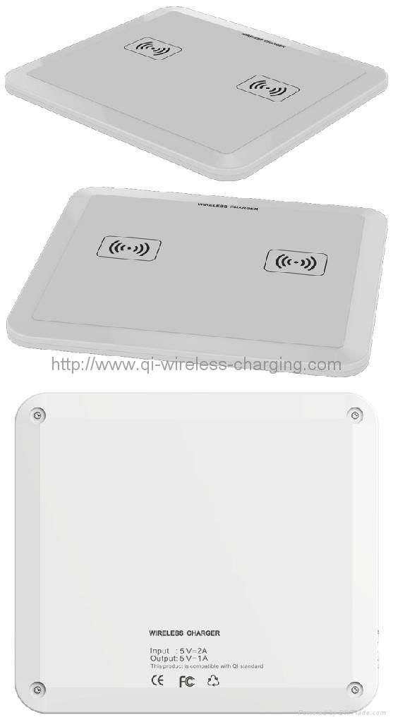 QI Double Wireless Chargers Charging Transmitter Pad T11 2