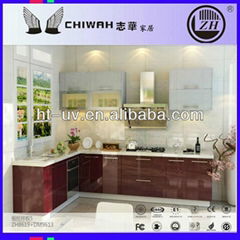 UV board hotsale kitchen cabinet