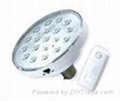 LED RECHARGEABLE EMERGENCY BULB WITH REMOTE CONTROL 