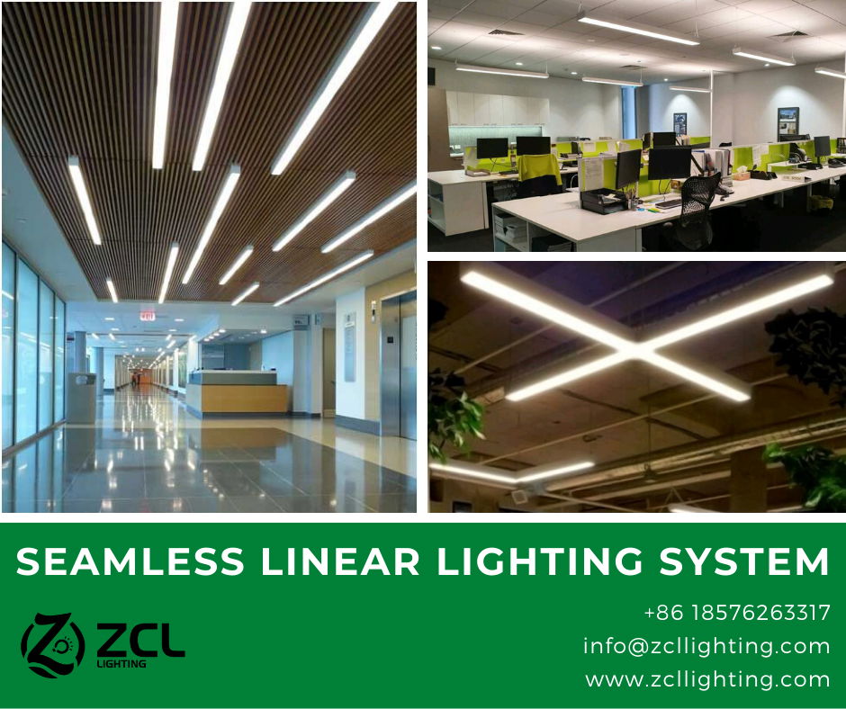 high quality Bespoke 2ft 4ft 8ft 10ft profile light linear light fixture 4