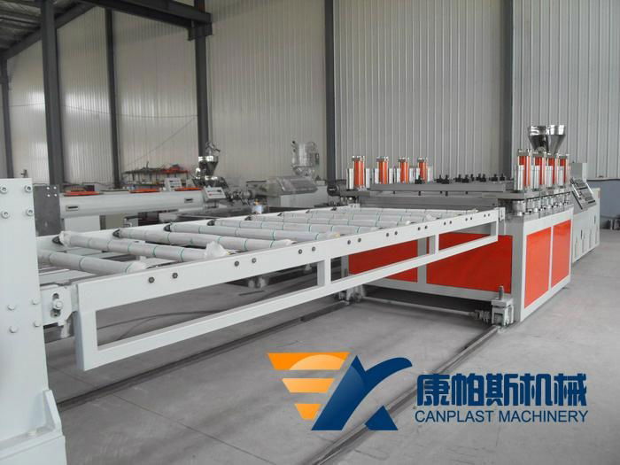 Wood Plastic furniture plate production line