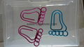 Shaped paper clips