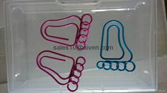 Shaped paper clips