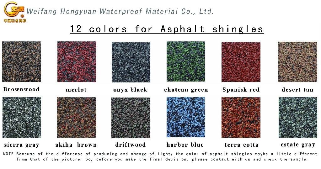Colorful Asphalt Shingle 3