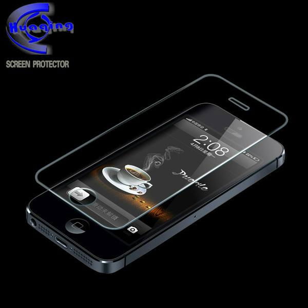 Tempered Glass Screen Protector for Iphone 5/5c/5s 4