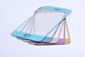 Colored Tempered Glass Screen Protector for Iphone5/5c/5s 3