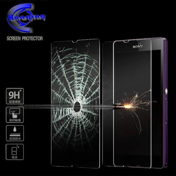 Tempered Glass Screen Protector for  Sony Xperia Z L36h 3
