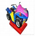 Motorbike kiddie amusement ride