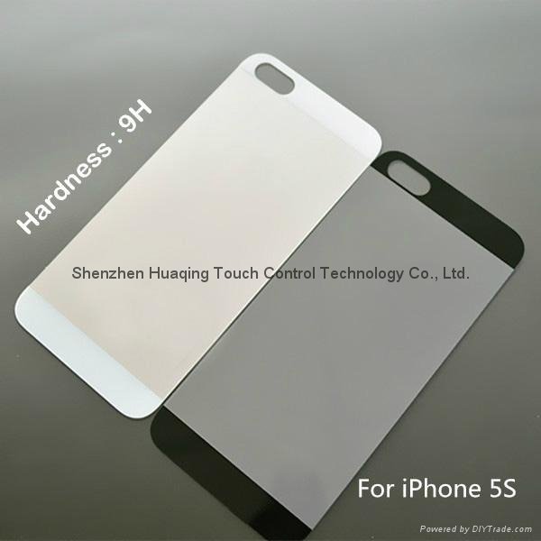 Wholesale Colorful tempered glass screen protector for iphone samsung 2