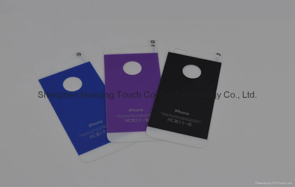 Wholesale Colorful tempered glass screen protector for iphone samsung 3