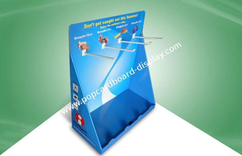 Point of Purchase Cardboard Hook Display Unit for Culicide