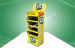 Customized Cardboard display stand for food 