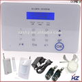 Touch keypad LCD display home security PSTN & gsm alarm system 1