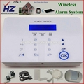 SMS remote control gsm wireless smart home burglar panic security alarm system 3