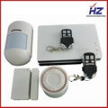 wireless intelligent secure gsm pstn dual network burglar auto dial alarm system 1