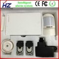 mobile call self monitoring wireless digital home security GSM alarm system  kit 4