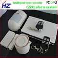 network wireless auto dial safe house burglar home security GSM alarm system 4