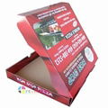 custom logo printed corrugated pizza box 2