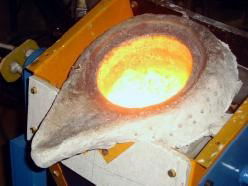 copper scrap melting furnace 5