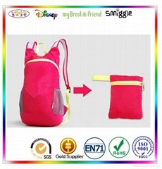 2014 fashion waterproof foldable bag & foldable backpack bag 