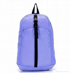 Fashion traveling foldable backpack bag 