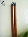 PVC wood broom stick with Italian screw 4