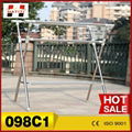 Portable stainless steel coat rack