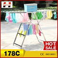 Butterfly shaped clothing rack 1