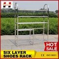 Stainless steel shoes rack 5