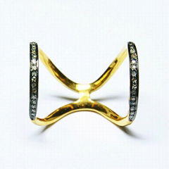 Diamond Damroo Ring