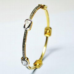 Squierbox polki Bangle