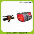 LED intelligent brake saddle bag 2