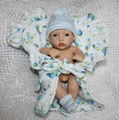 Handmade lifelike newborn reborn vinyl mini fashion doll 2