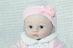 Vinyl reborn baby dolls 10" mini baby dolls