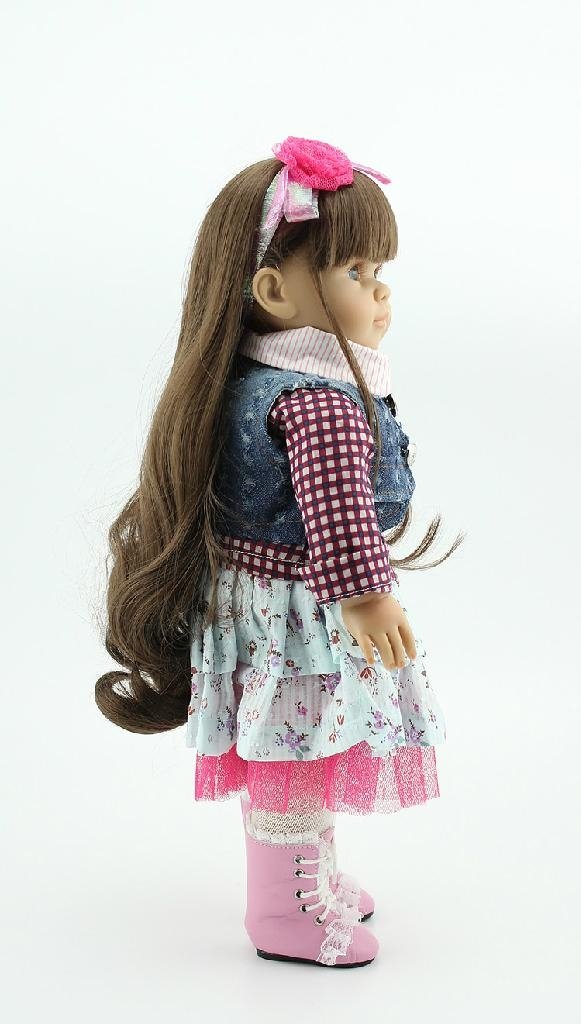 American girl doll wigs doll lifelike 18 inch vinyl doll 4