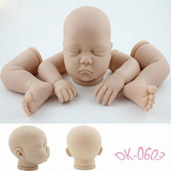 Manufacture Silicone 22 inch Soft vinyl reborn doll kits vinyl doll molds