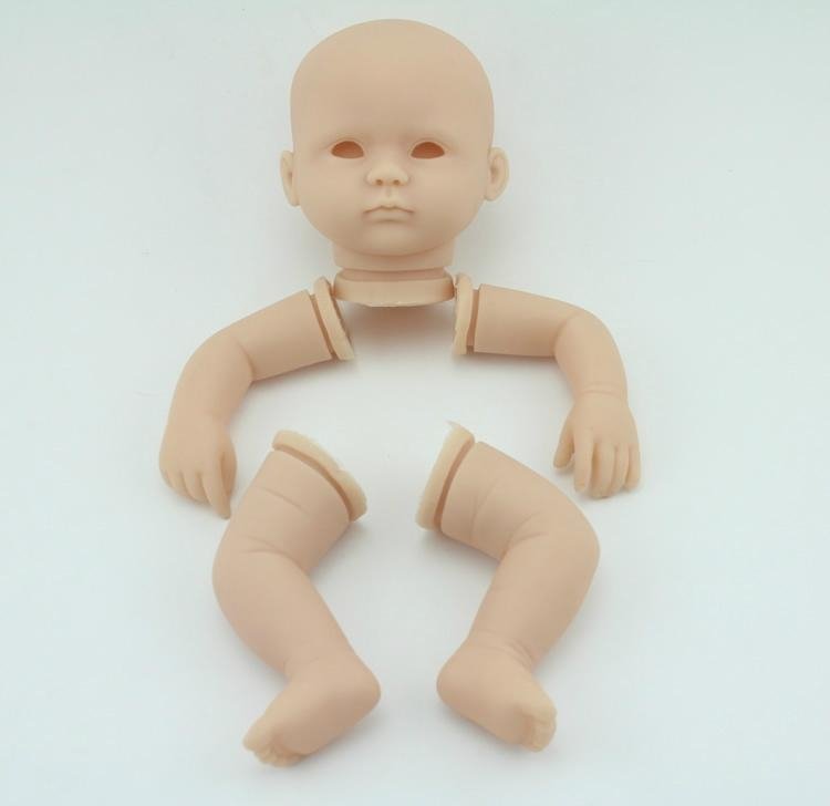 Custom 18 inch reborn baby doll kit wholesale reborn kit