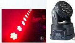 7*10w RGBW IN 3W LED MOVING head  lgith