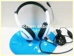 Stylish brand name headset for computer