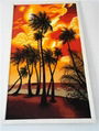 100% cotton velour reactive printed beach towel 3