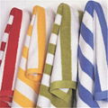 promotional cotton striped beach towel 5