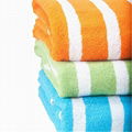 promotional cotton striped beach towel 6