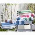promotional cotton striped beach towel 7