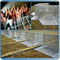 Steel durable crowed barrier 5