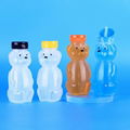 Creative 230ml teddy bear plastic bottle