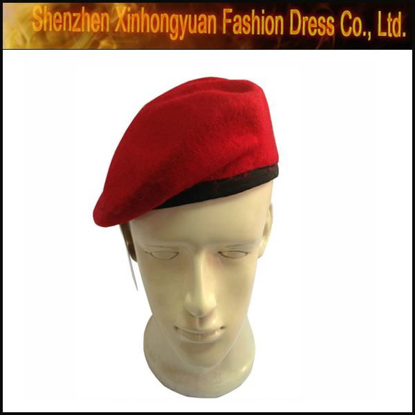 Wool military beret hats army beret military berets for sale 3