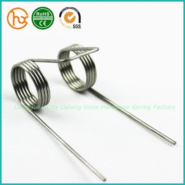 Custom Stainless Steel Double Torsion Spring 2